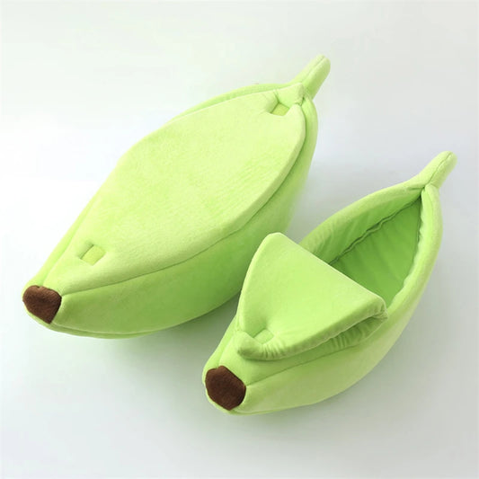 Banana Cat and Dog Bed for Small and Medium Sized Animals
